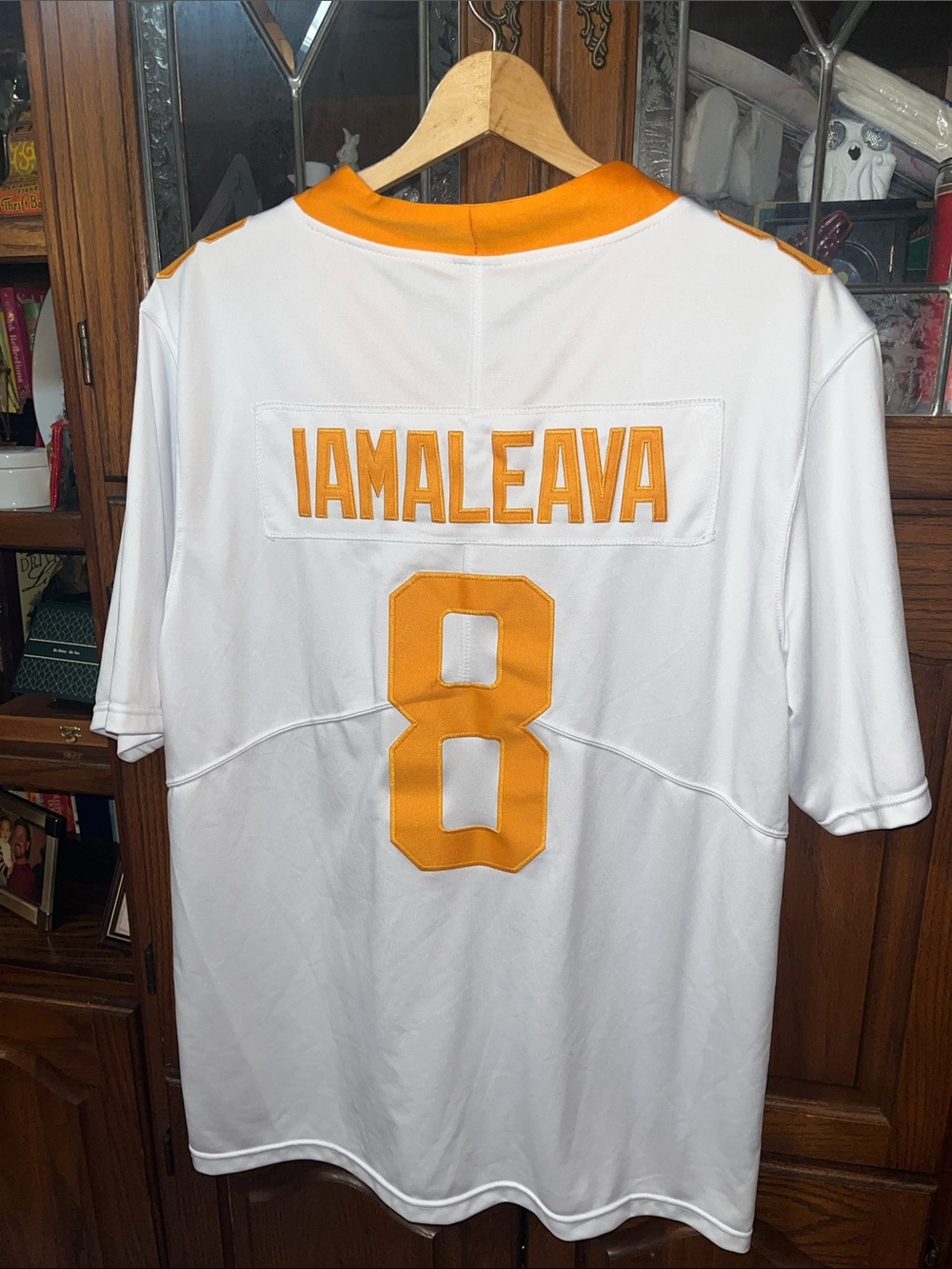 Nike Team Tennessee Volunteers Football SEC Jersey Nico Iamaleava #8 Size Medium - Picture 7 of 8